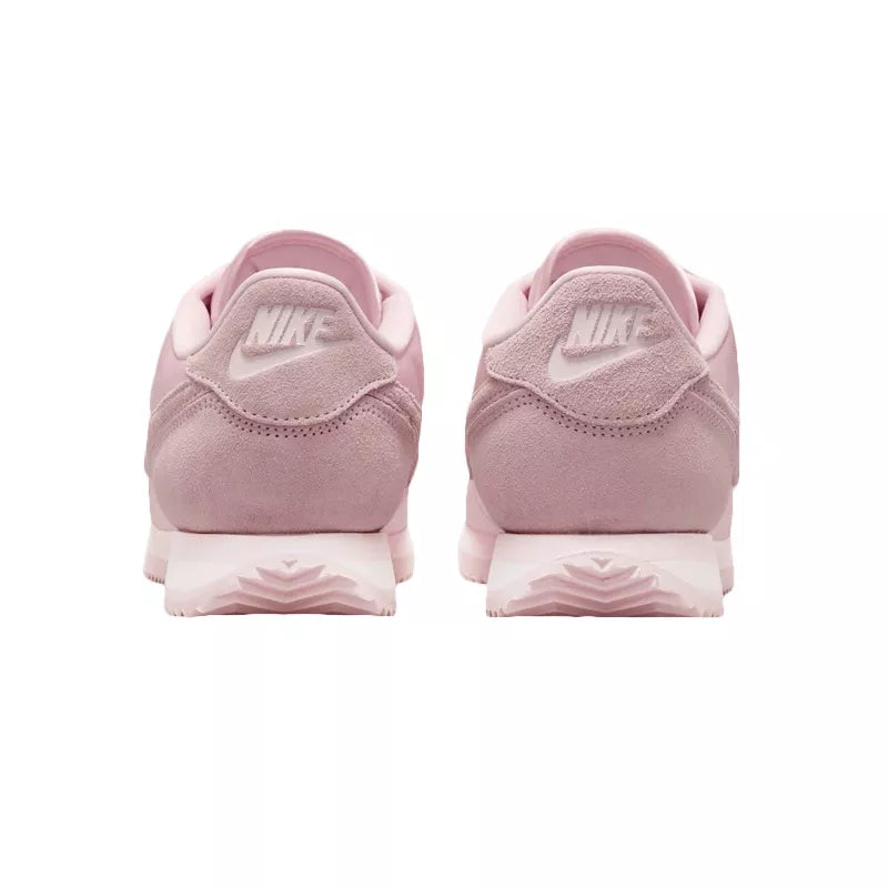 Baskets Nike W Cortez Textile - Rose/Blanc