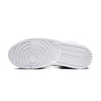 Baskets W Jordan 1 Mid - Blanc