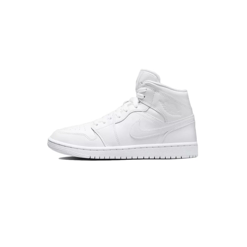 Baskets W Jordan 1 Mid - Blanc