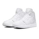 Baskets W Jordan 1 Mid - Blanc