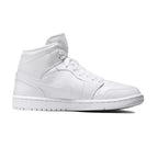 Baskets W Jordan 1 Mid - Blanc