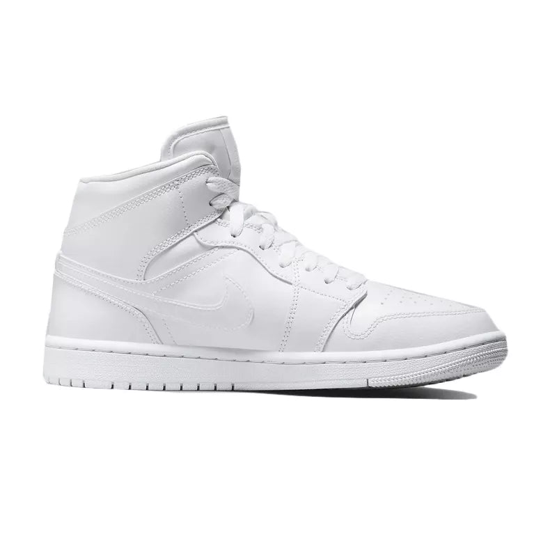 Baskets W Jordan 1 Mid - Blanc