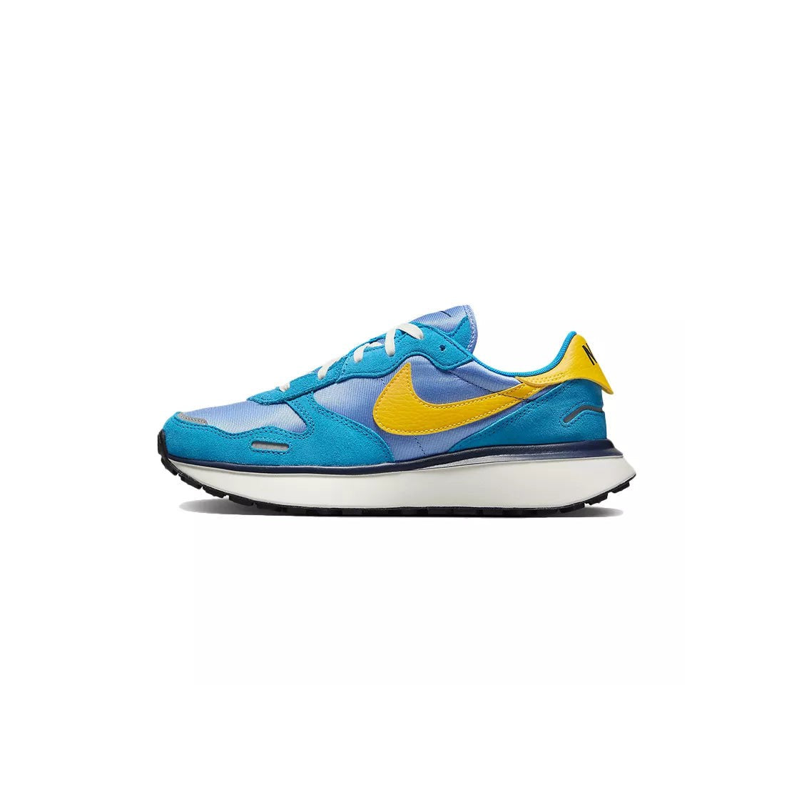 Baskets W Phoenix Waffle - Turquoise/Jaune