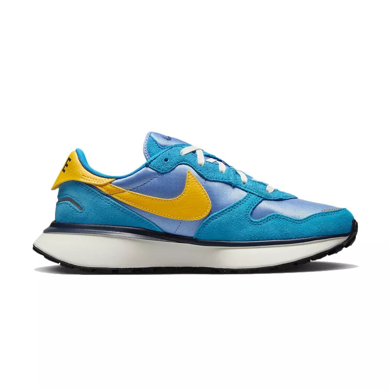 Baskets W Phoenix Waffle - Turquoise/Jaune