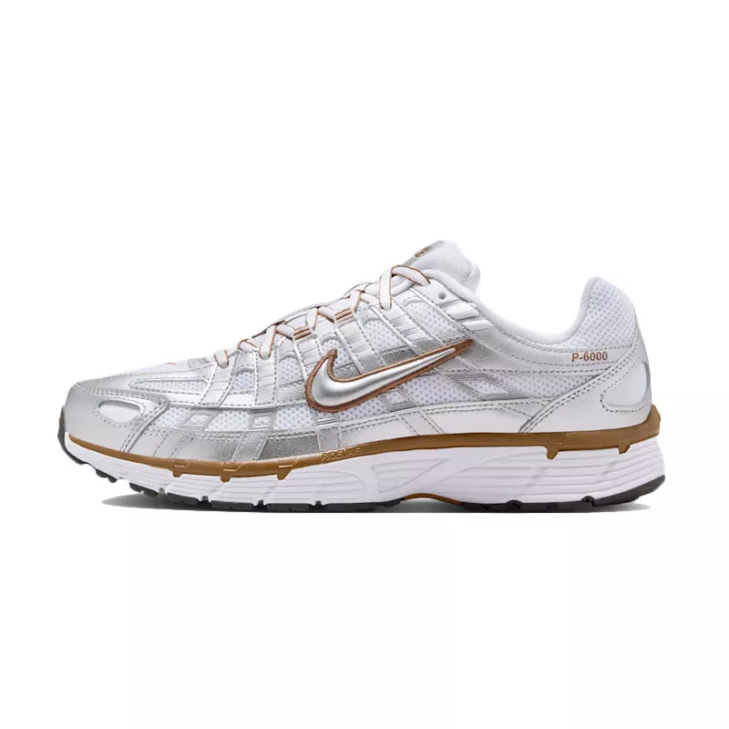 Baskets Nike Wms P-6000 - Blanc/Gris/Bordeaux