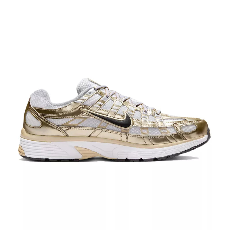 Baskets Nike Wms P-6000 - Blanc Et Doree