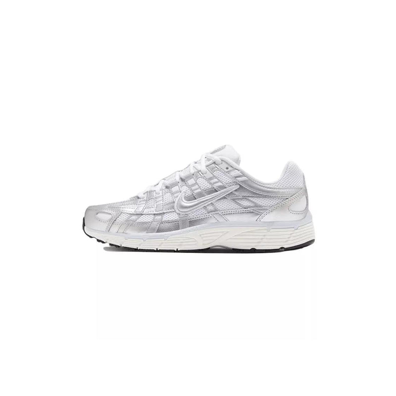 Baskets Nike Wms P-6000 - Blanc/Argent/Gris
