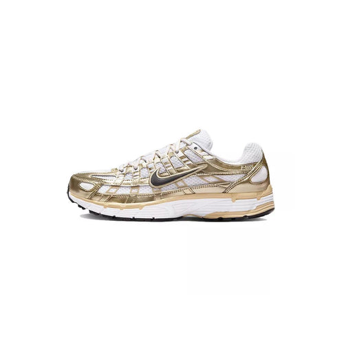 Nike Wms P-6000 Zapatillas - Blanco Y Dorado