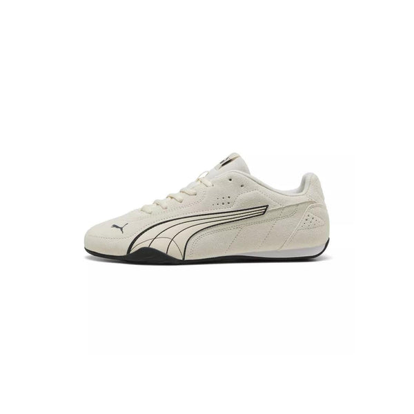 Puma Catch SD Trainers - Ecru/Black