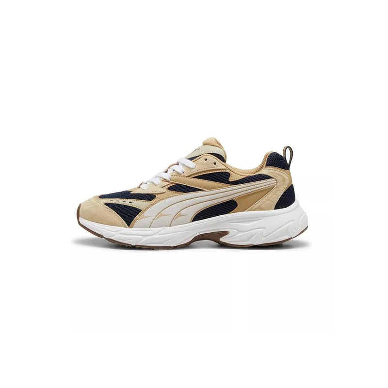 Baskets Puma Morphic Suede - Beige, Blanc, Noir.