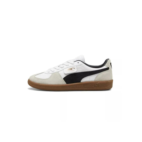 Baskets Puma Palermo Lth - Blanc, Gris, Noir, Marron