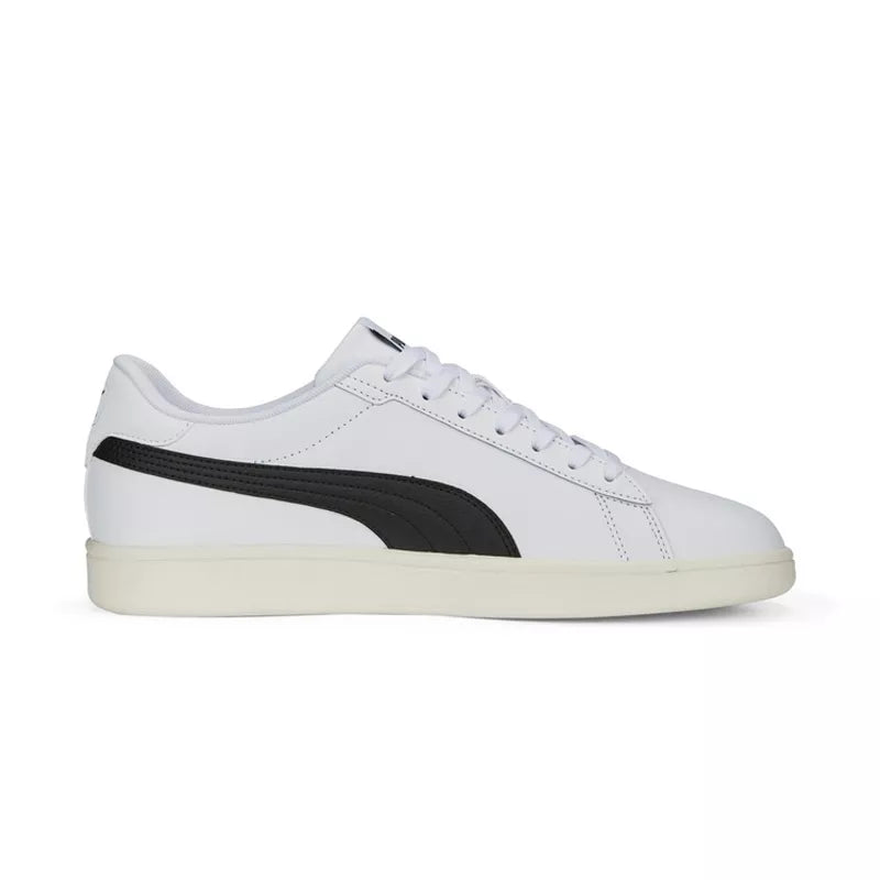 Baskets Puma Smash3.0 L - Blanc/Noir