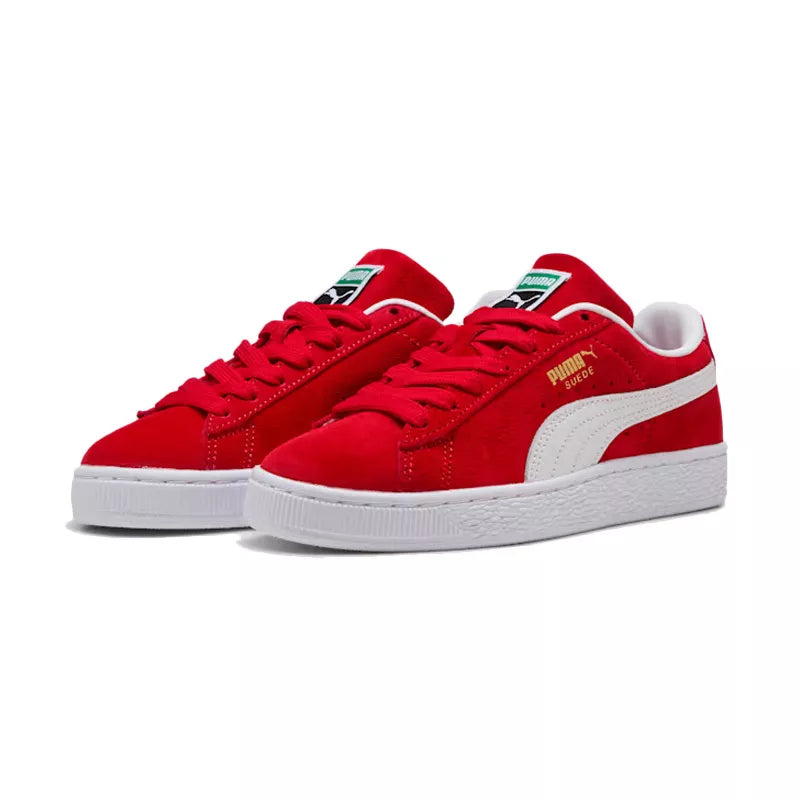 Baskets Puma Suede Classic Junior - Rouge/ Blanc