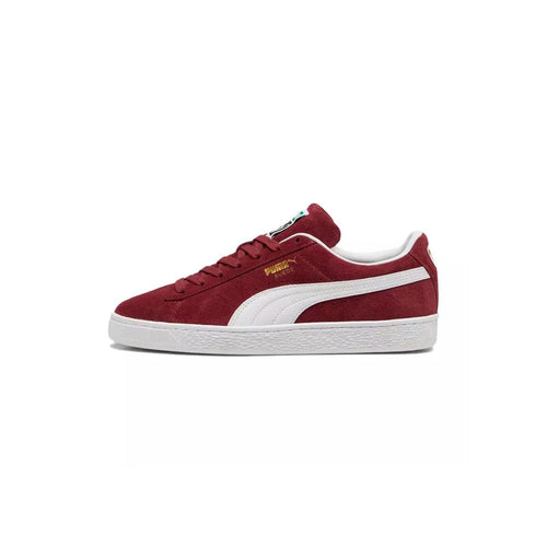 Baskets Puma Suede Classic - Bordeaux, Blanc
