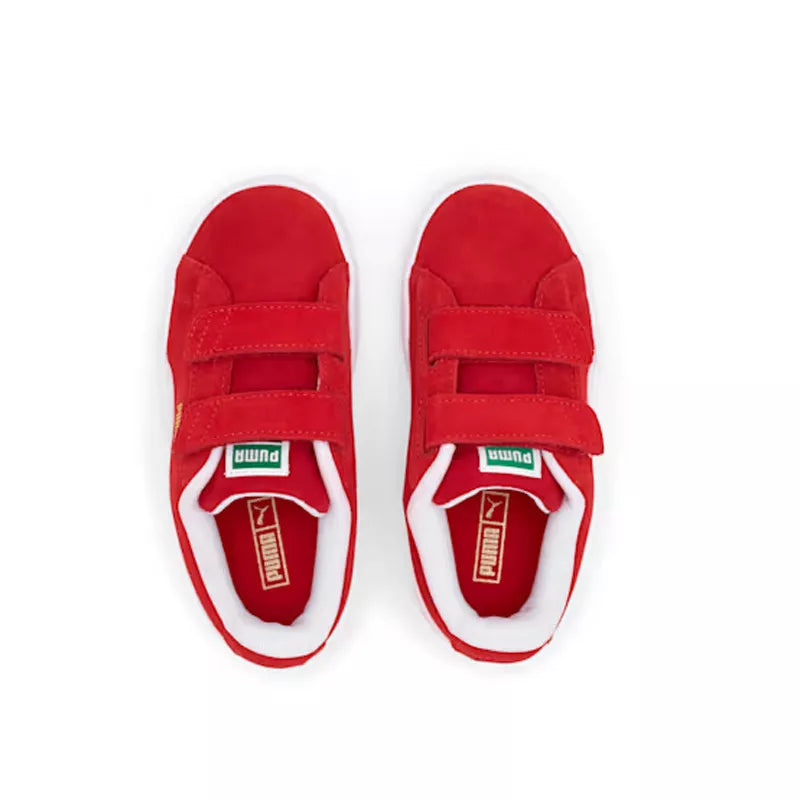 Baskets Puma Suede Classics Cadet - Rouge/ Blanc