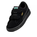 Baskets Puma Suede Classics Cadet - Noir, Dorée