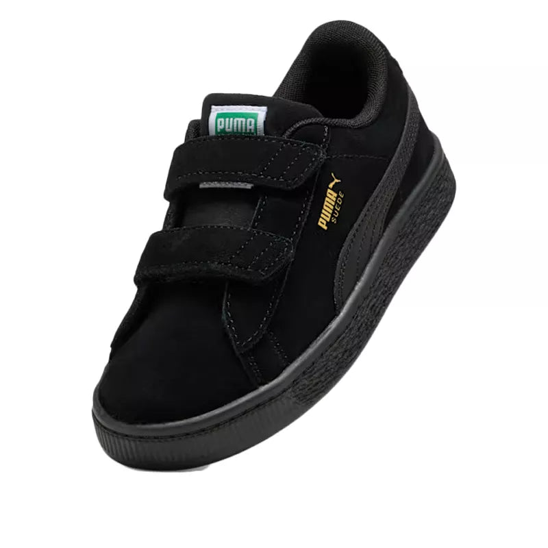 Baskets Puma Suede Classics Cadet - Noir, Dorée