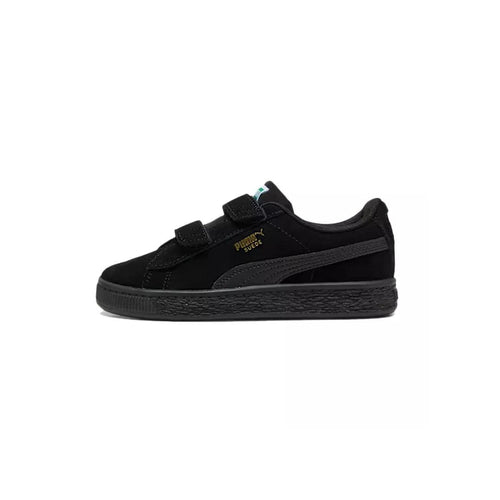 Baskets Puma Suede Classics Cadet - Noir, Dorée