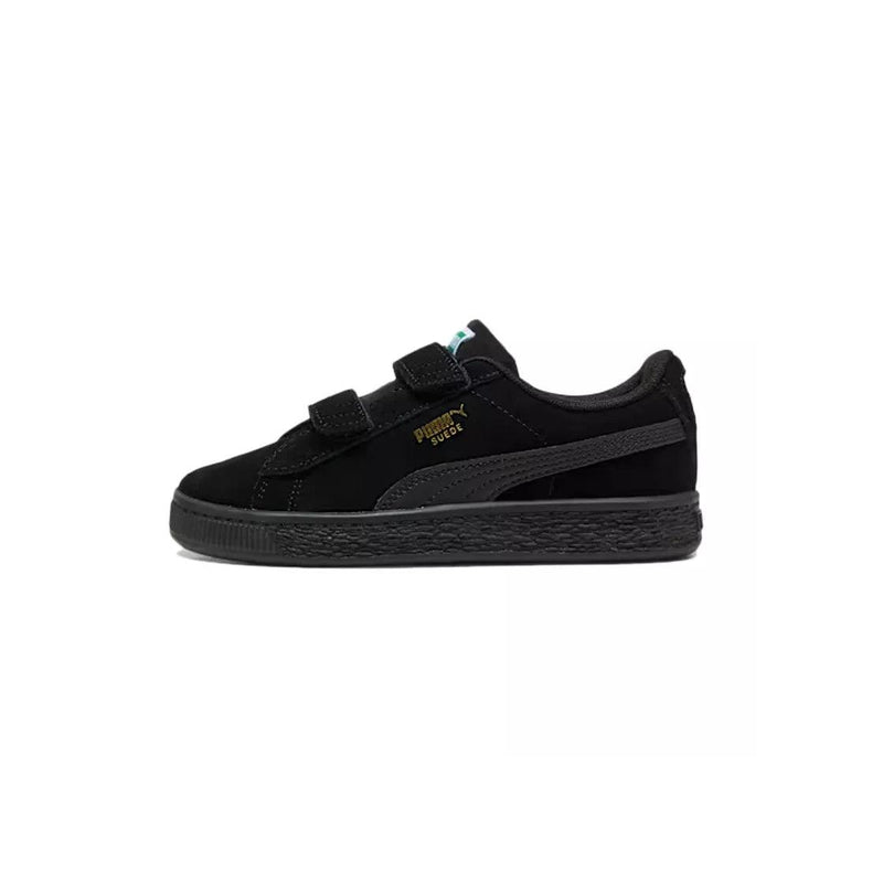 Baskets Puma Suede Classics Cadet - Noir, Dorée