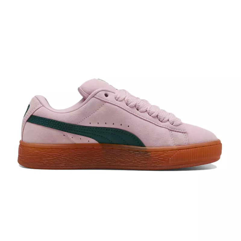 Baskets Puma Suede Xl Junior - Rose/Vert Bouteille