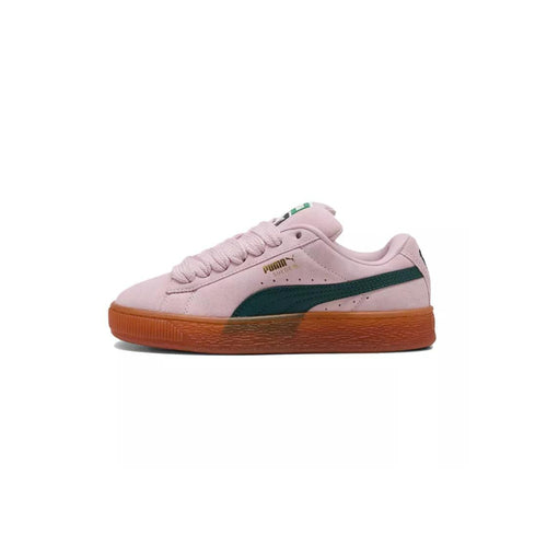 Baskets Puma Suede Xl Junior - Rose/Vert Bouteille