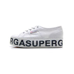 Superga 2790-Cotw Outsole Lettering Trainer - White - Superga Women Men