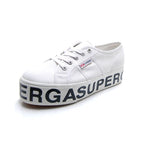 Superga 2790-Cotw Outsole Lettering Trainer - White - Superga Women Men