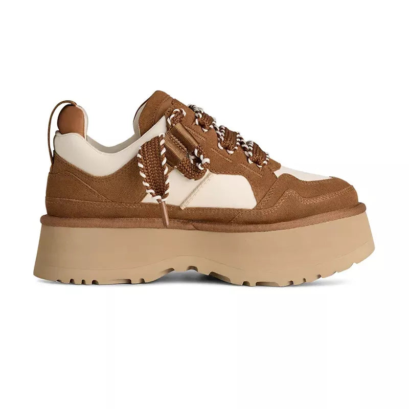 Baskets Ugg Astromel - Marron, Beige, Blanc