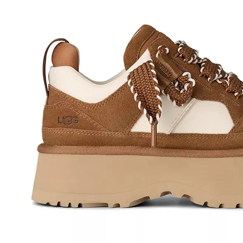 Baskets Ugg Astromel - Marron, Beige, Blanc