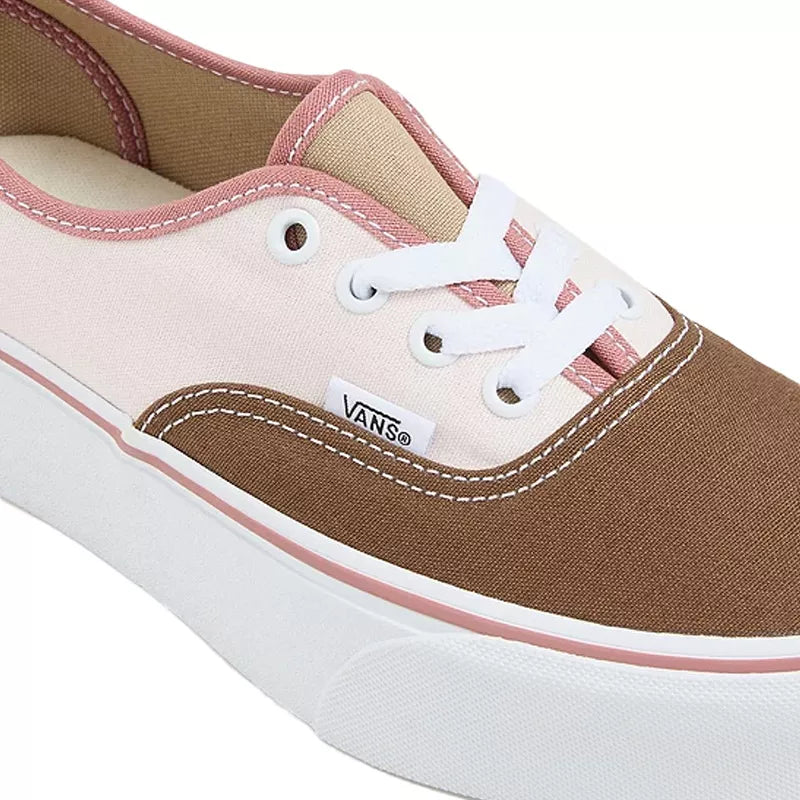 Zapatillas Authentic Stackform - Marrón y beige - Mujer