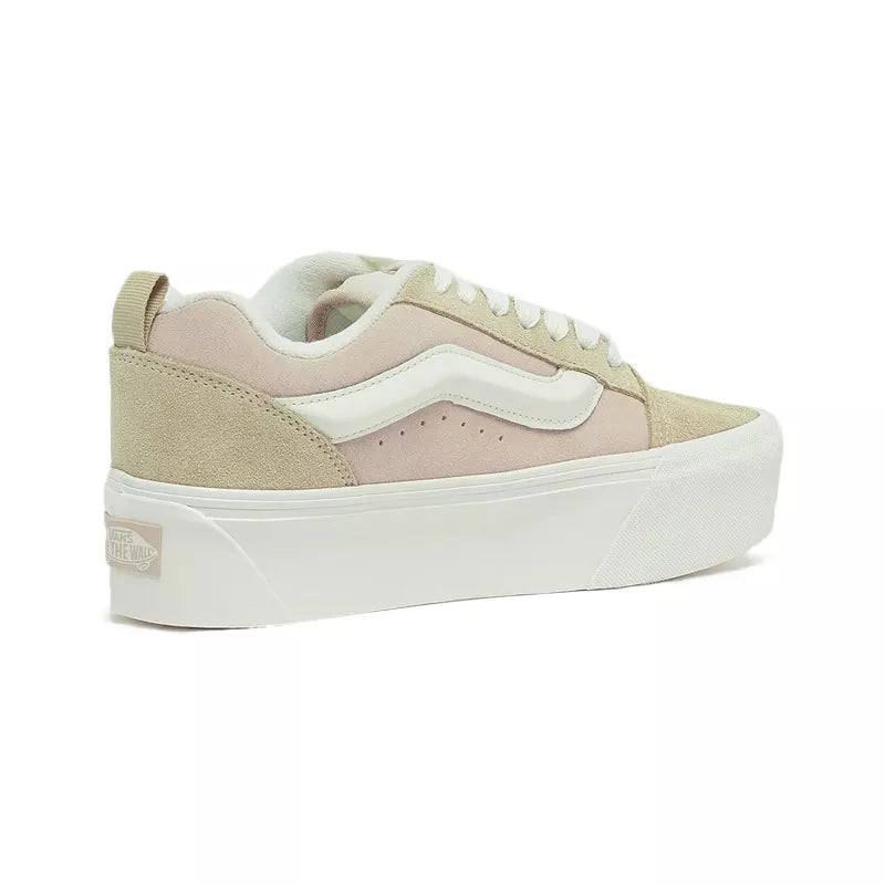 Zapatillas Knu-Skool Stack - Beige/Rosa - Mujer