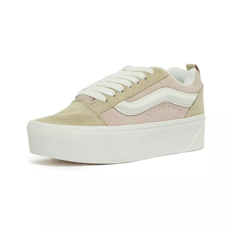 Zapatillas Knu-Skool Stack - Beige/Rosa - Mujer