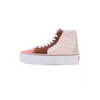 Zapatillas Sk8-Hi Stackform - Marrón y beige - Mujer