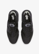 Nike - Baskets Air Huarache - Black Metallic Silver White - Homme