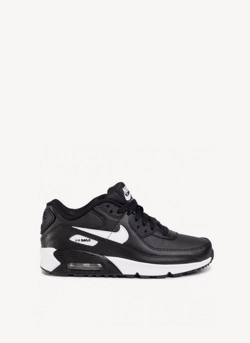 Nike - Baskets Air Max 90 Ltr (Gs) - Noir - Blanc - Unisexe