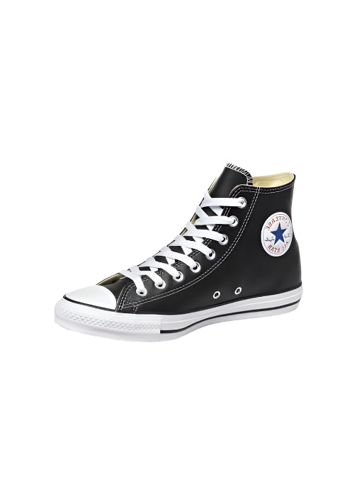 Zapatillas All Star Leather Hi - Negro