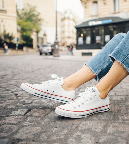 Baskets All Star Leather Ox - Blanc