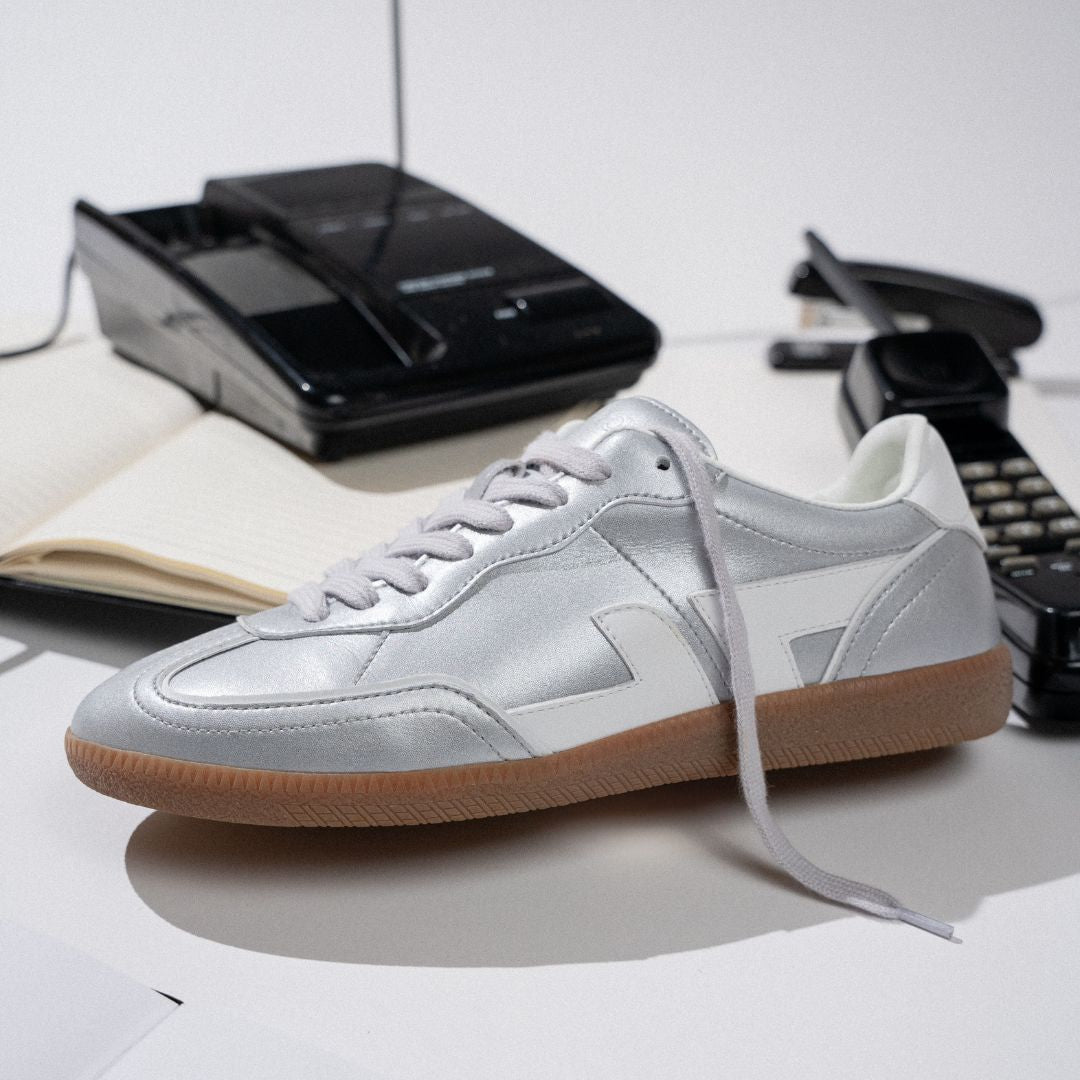 Schuhe Delta Silver