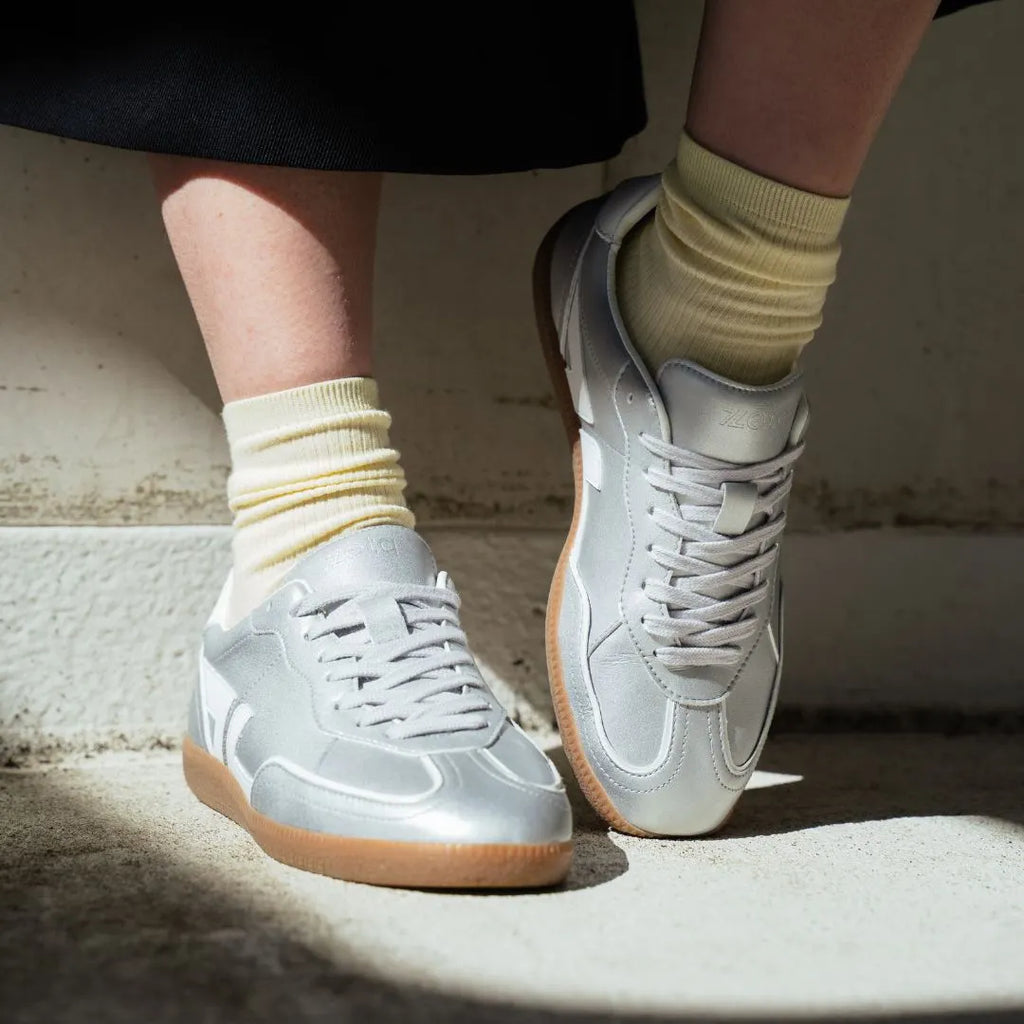 Schuhe Delta Silver