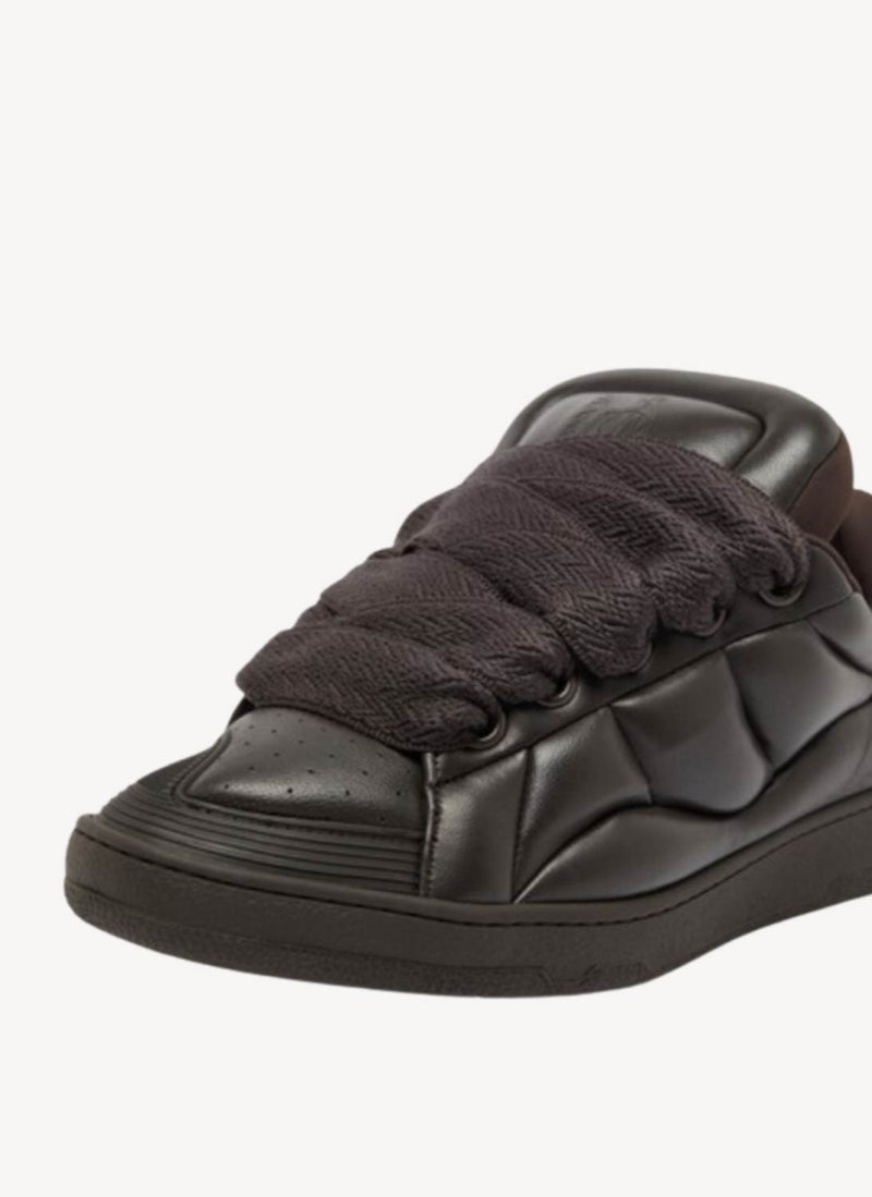 Lanvin - Baskets Basses Curb Xl Low Top - Dark Brown - Homme