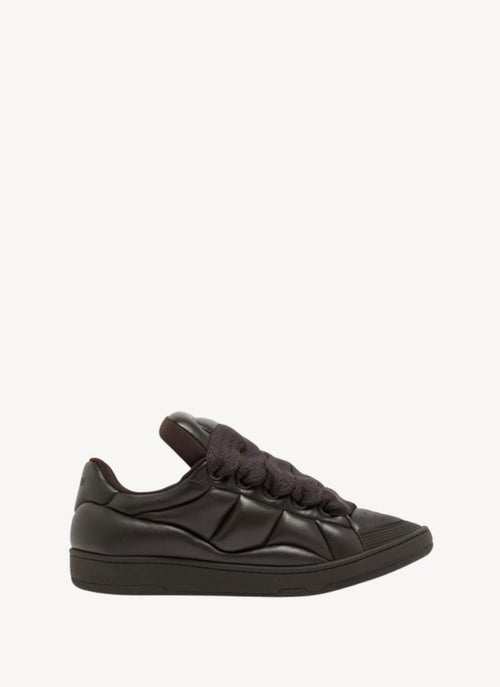 Lanvin - Baskets Basses Curb Xl Low Top - Dark Brown - Homme