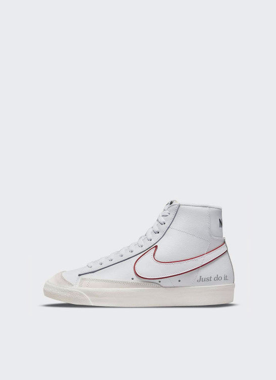 Nike - Baskets Blazer Mid'77 - Blanc - Rouge - Homme