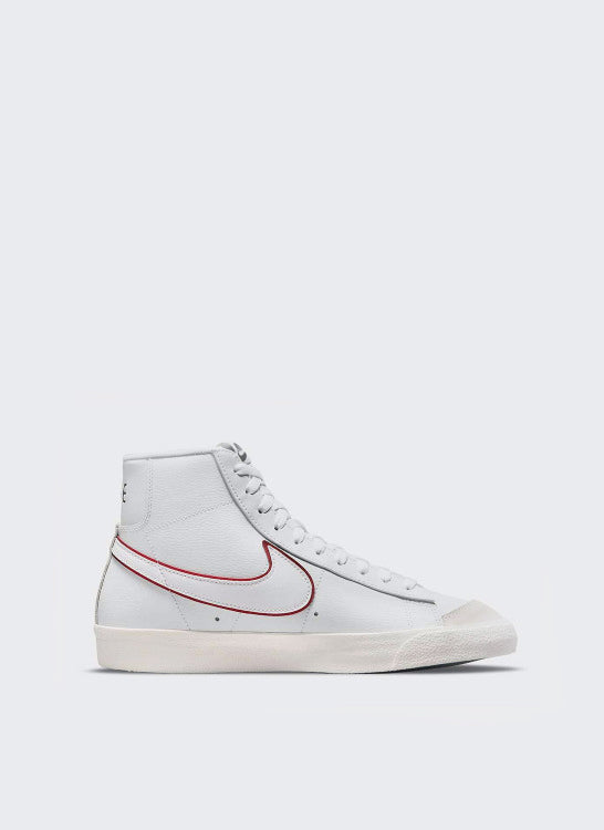 Nike - Baskets Blazer Mid'77 - Blanc - Rouge - Homme