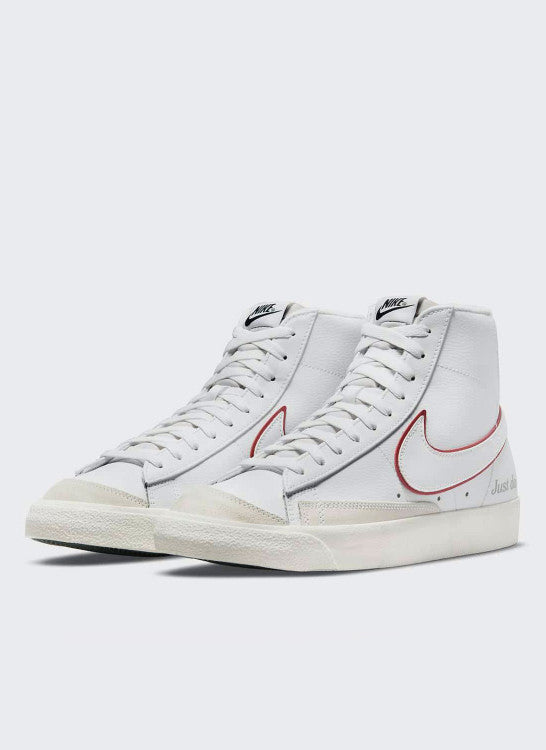 Nike - Baskets Blazer Mid'77 - Blanc - Rouge - Homme