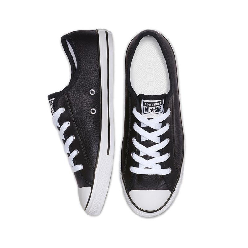 Zapatillas Chuck Taylor All Star Dainty Low Top - Negro / Blanco - Unisex