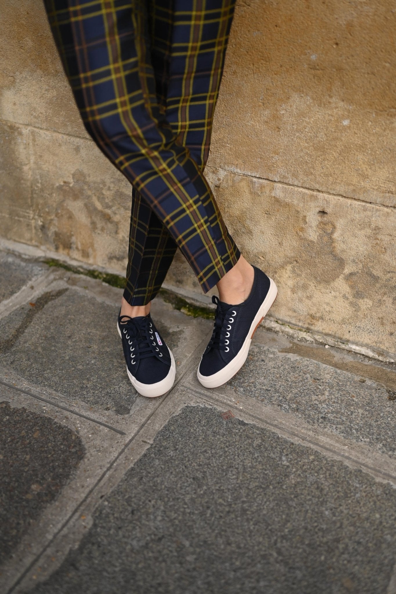 Basket Superga 2750-Cotu Classic - Bleu - Superga Femme Homme