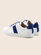 Baskets Made In France Cuir Bleu - Femme