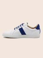 Baskets Made In France Cuir Bleu - Femme