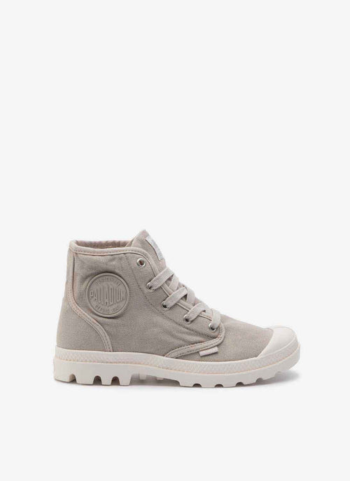 Palladium - Baskets Pampa Hi - Beige - Femme