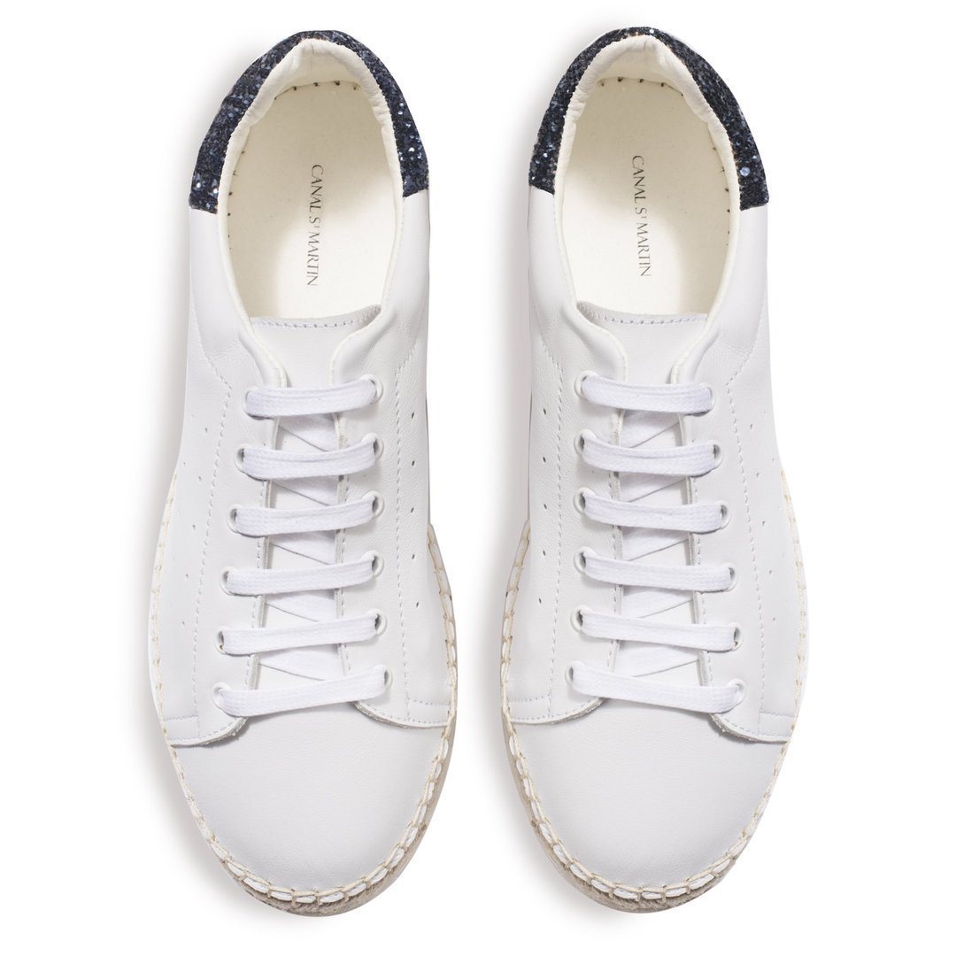 Baskets Lancry - Glitter Bleu - Femme